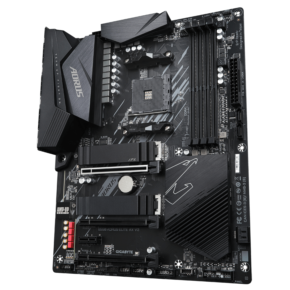 GIGABYTE B550 AORUS Elite AX V2 / ATX AM4 DDR4 Wi-Fi 6