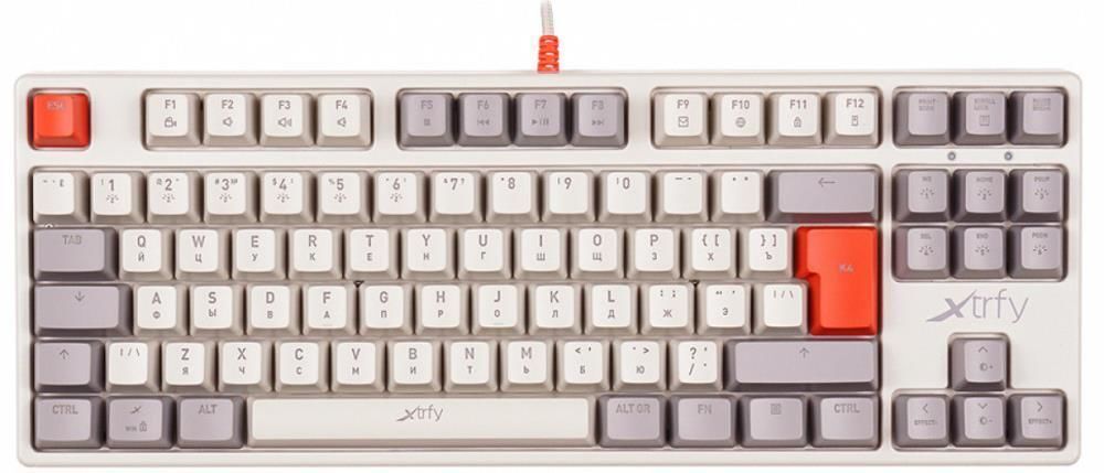 XTRFY K4 TKL RGB Kailh Red / XG-K4-RGB-TKL-RETRO-RRUS