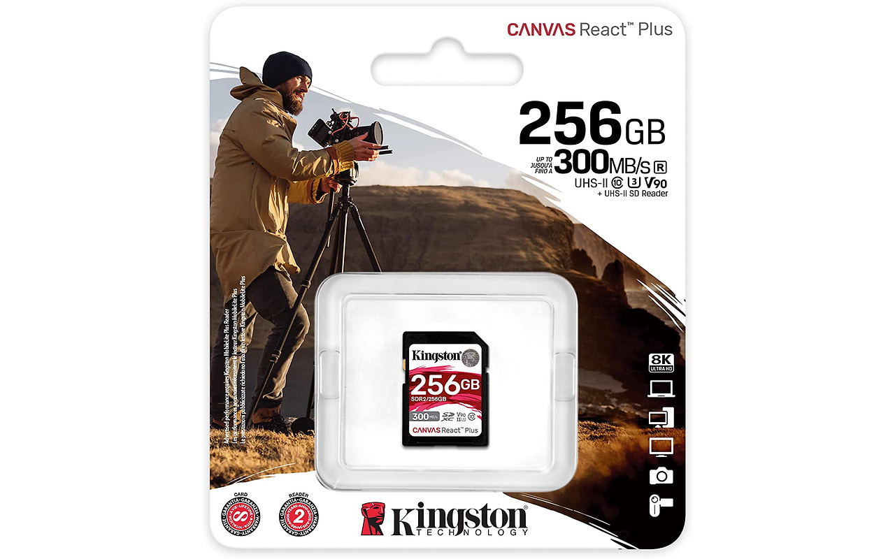 Kingston Canvas React Plus SDR2/256GB