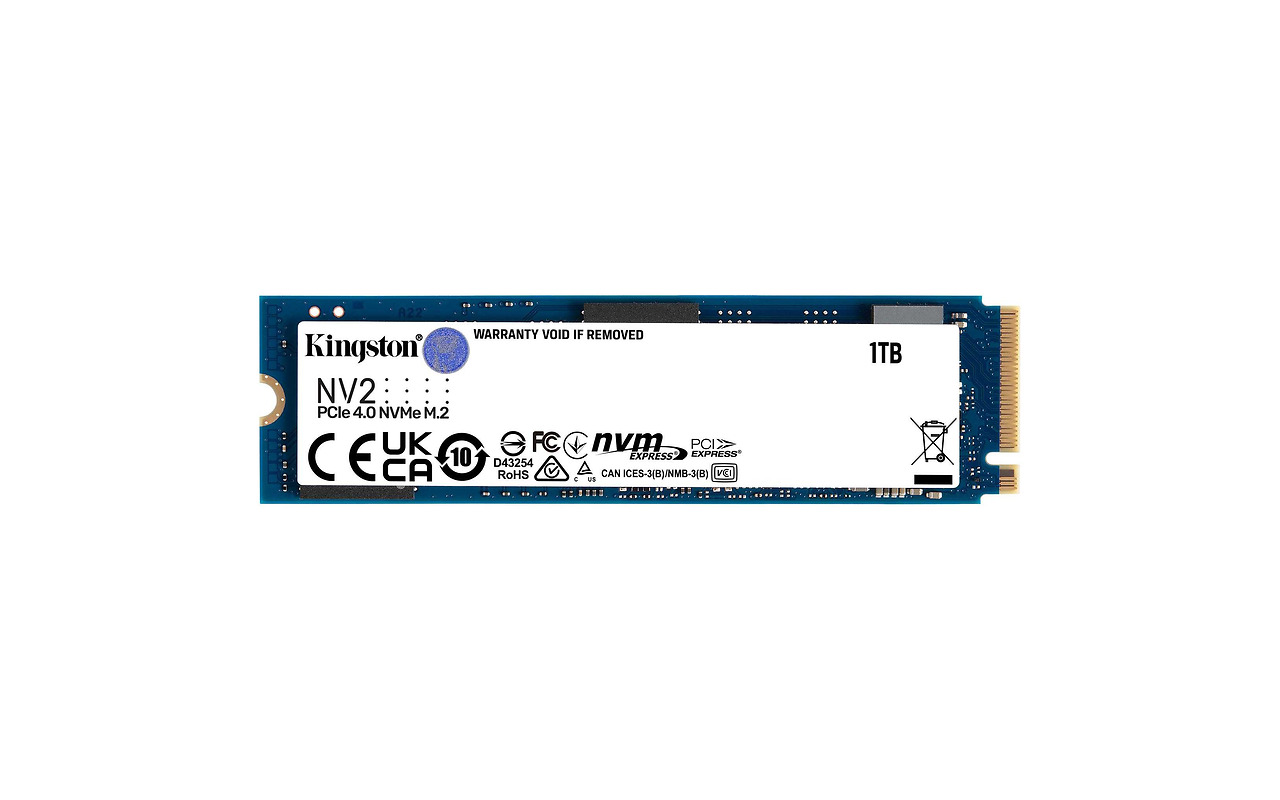 Kingston NV2 SNV2S/1000G / M.2 NVMe SSD 1.0TB
