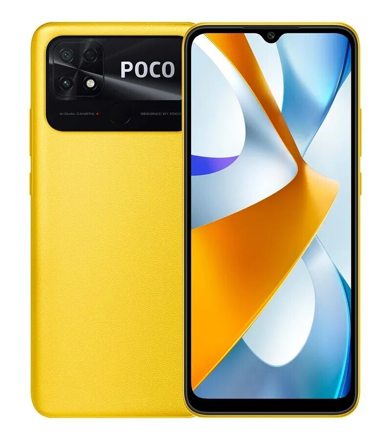 Xiaomi Poco C40 / 6.71 IPS / JLQ JR510 / 3GB / 32GB / 6000mAh Yellow