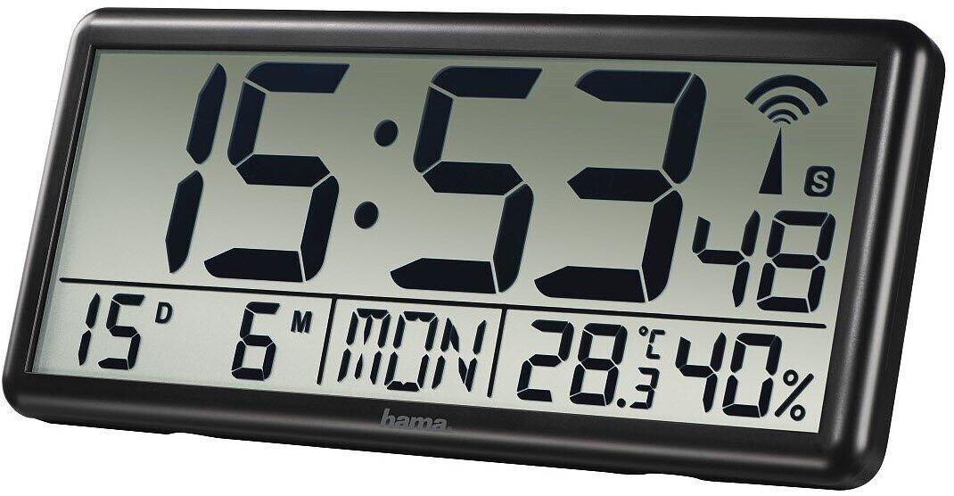 HAMA Jumbo Digital Radio Wall Clock