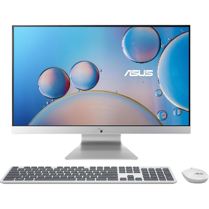 ASUS AiO M3700 / 27 FullHD / Ryzen 5 5500U / 8GB DDR4 / 512GB NVMe / AMD Radeon / White / Linux DOS