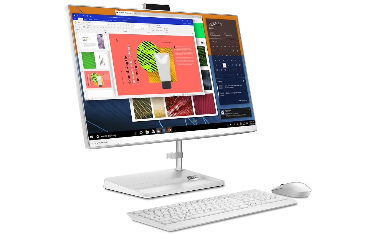 Lenovo IdeaCentre 3 22ITL6 / 21.5 FullHD WVA / Pentium Gold 7505 / 4GB DDR4 / 256GB NVMe / White Linux DOS