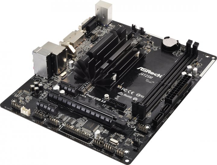 ASRock J4125M / CPU J4125 + MB mATX 2xDDR4