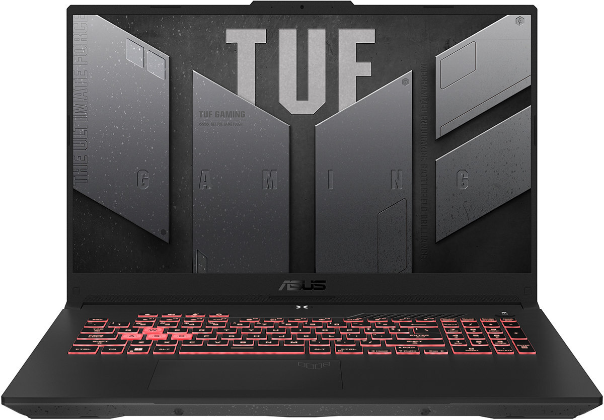 ASUS TUF Gaming A17 FA707RR / 17.3 FullHD IPS 144Hz / Ryzen 7 6800HS / 16GB DDR5 / 1.0TB NVMe / GeForce RTX 3070 8GB GDDR6 / No OS