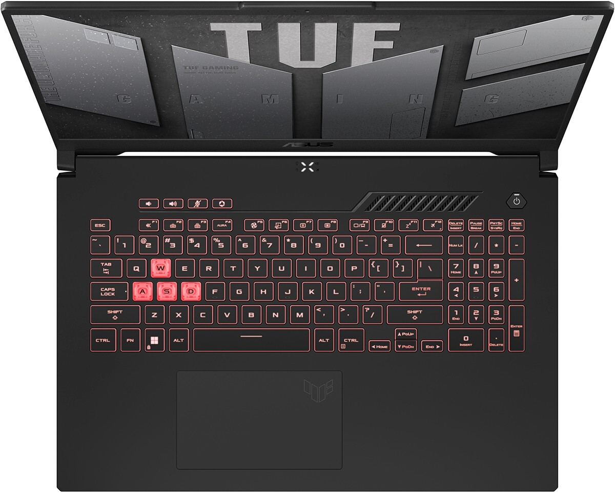 ASUS TUF Gaming A17 FA707RR / 17.3 FullHD IPS 144Hz / Ryzen 7 6800HS / 16GB DDR5 / 1.0TB NVMe / GeForce RTX 3070 8GB GDDR6 / No OS