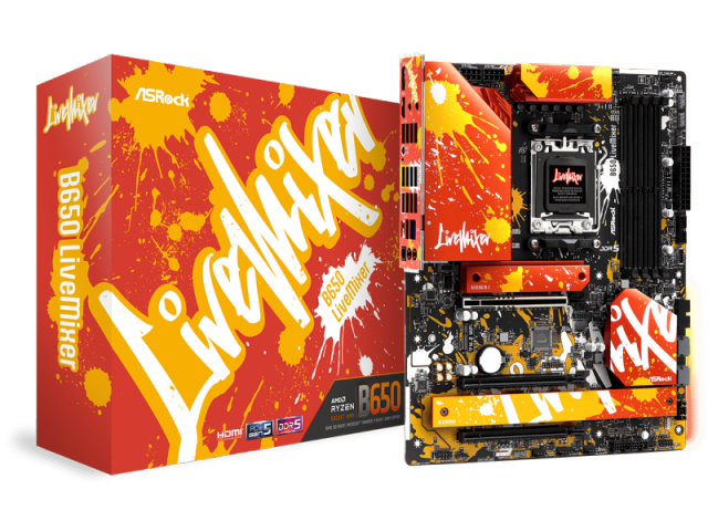 ASRock B650 LIVEMIXER / ATX AM5 DDR5