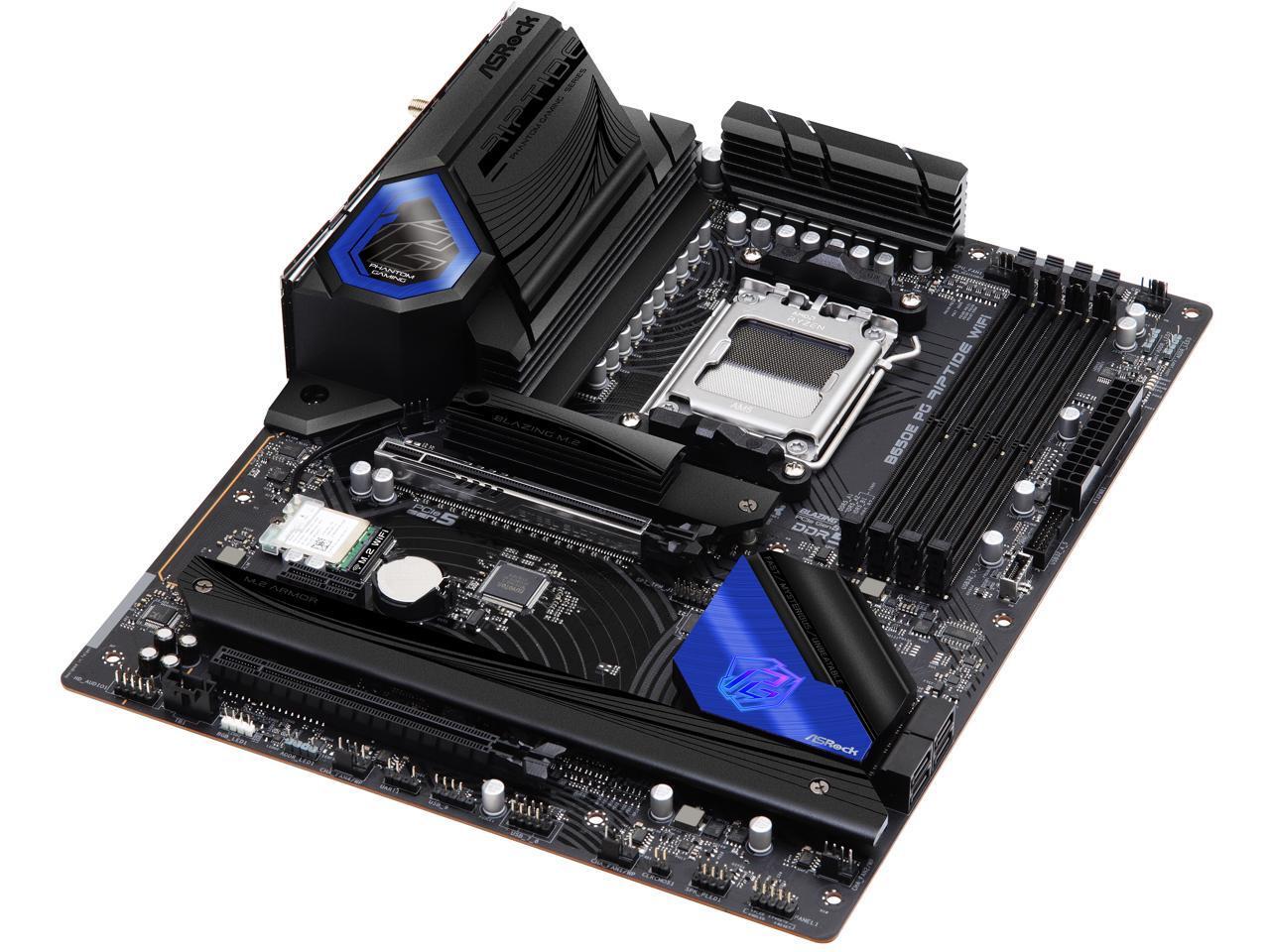 ASRock B650E PG RIPTIDE WI-FI / ATX AM5 DDR5