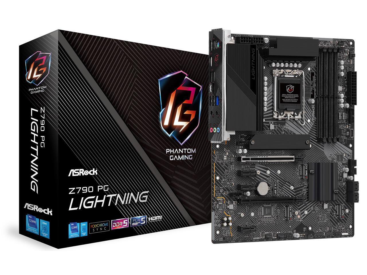 ASRock Z790 PG LIGHTNING / ATX LGA1700 DDR5 6800