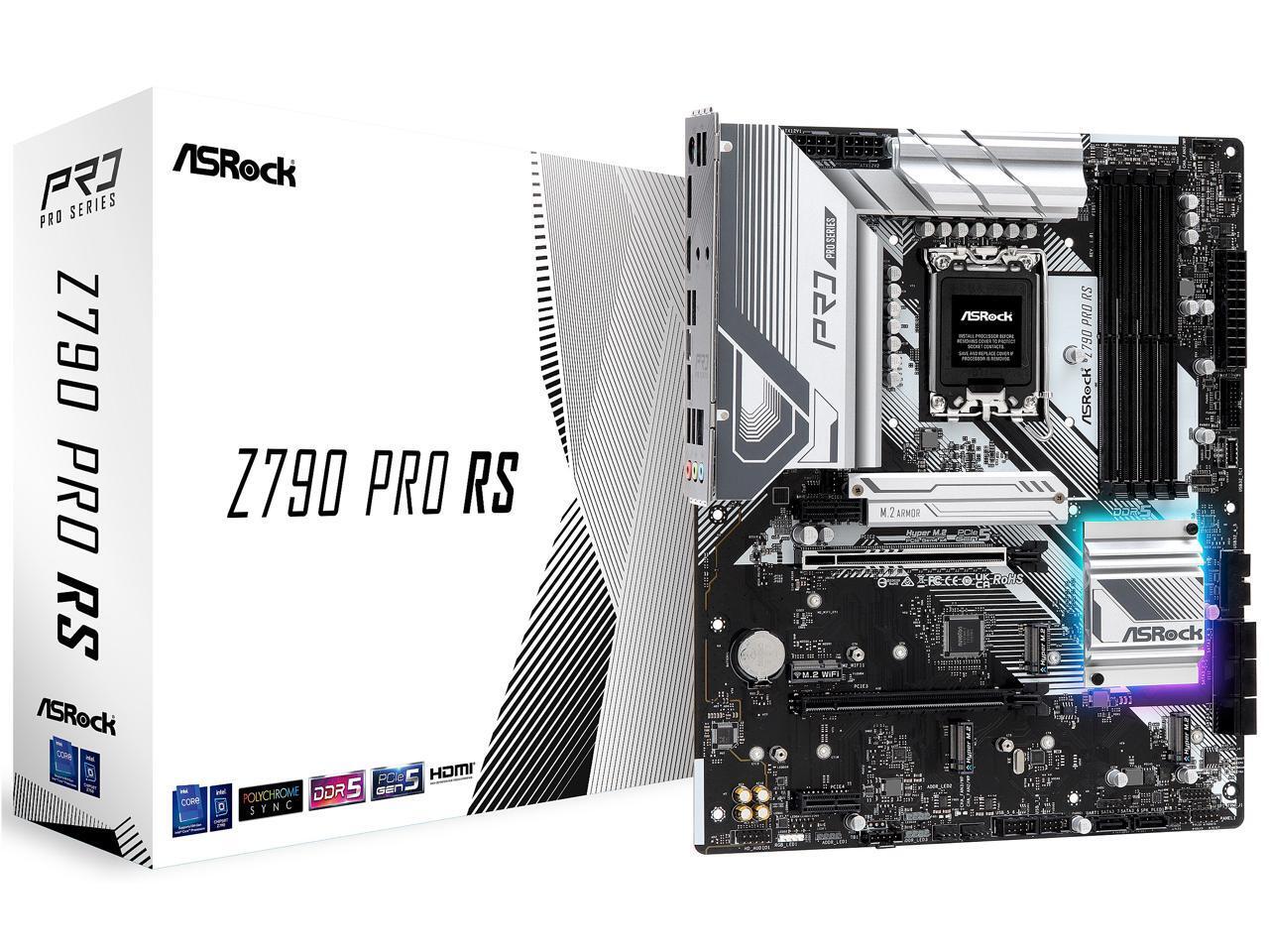 ASRock Z790 PRO RS / ATX LGA1700 DDR5 6800