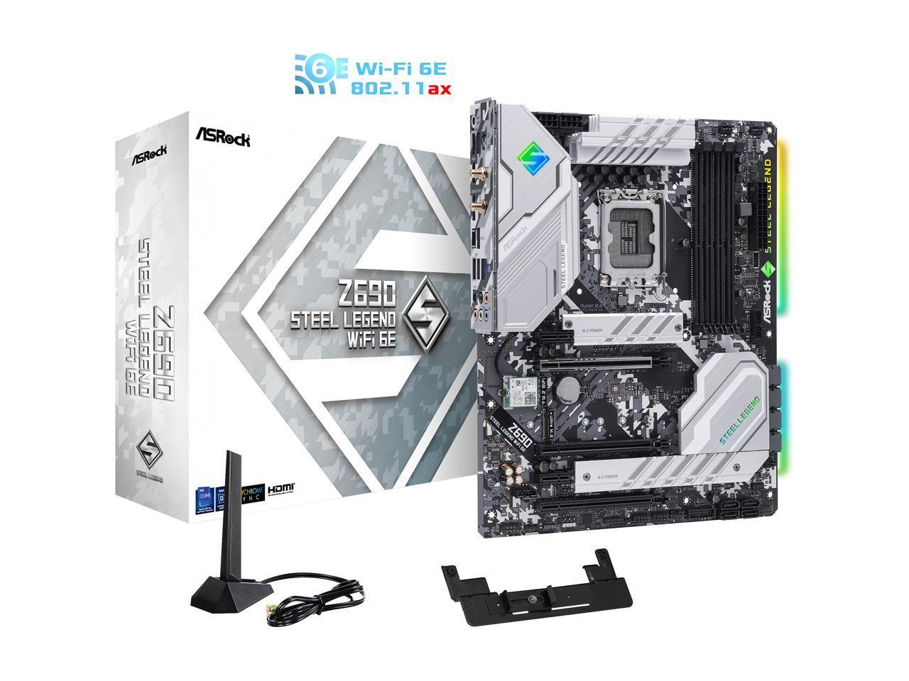 ASRock Z790 STEEL LEGEND WI-FI / ATX LGA1700 DDR5 6800