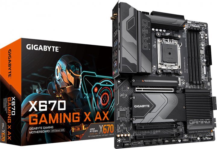 GIGABYTE X670 GAMING X AX / ATX AM5 DDR5