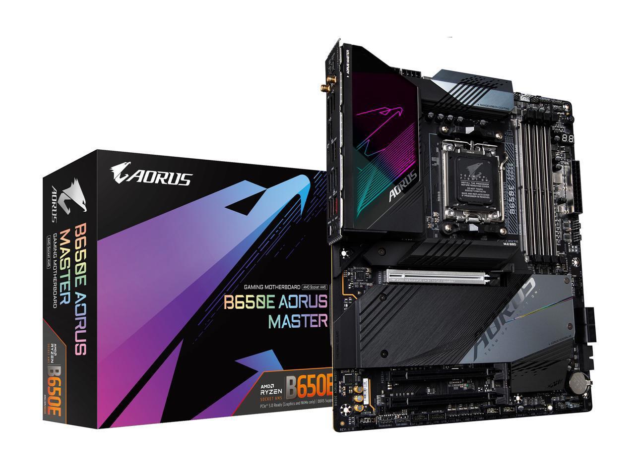 GIGABYTE B650E AORUS MASTER / ATX AM5 DDR5