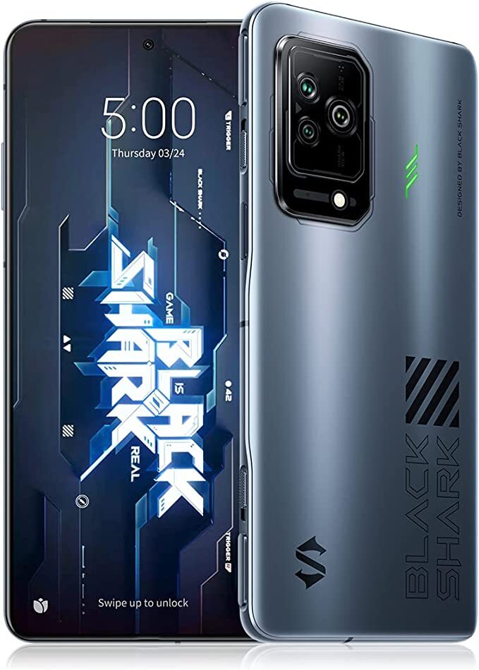 Xiaomi Black Shark 5 / 6.67 AMOLED 144Hz / Snapdragon 870 / 8GB / 128GB / 4650mAh Grey