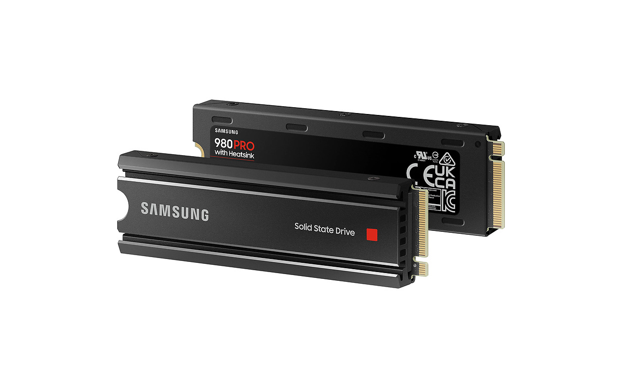 Samsung 980 PRO / 1.0TB M.2 NVMe Heatsink / MZ-V8P1T0CW