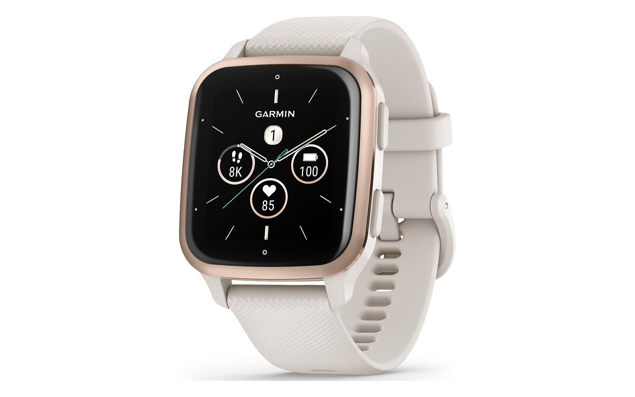 Garmin Venu Sq 2 - Music Edition Silicone Band Beige