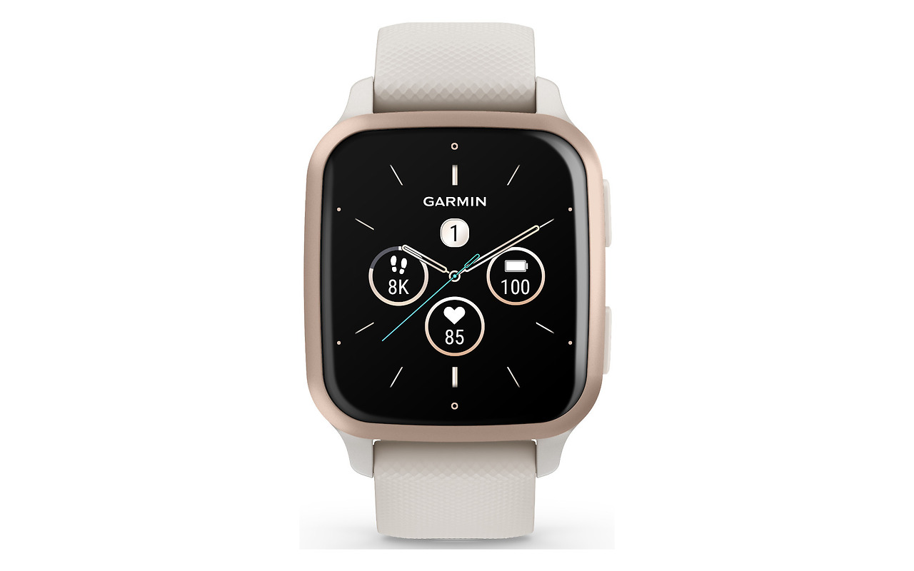 Garmin Venu Sq 2 - Music Edition Silicone Band Beige