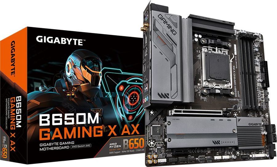GIGABYTE B650M GAMING X AX / mATX AM5 DDR5 8000