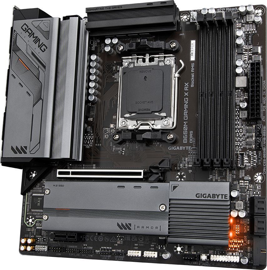 GIGABYTE B650M GAMING X AX / mATX AM5 DDR5 8000