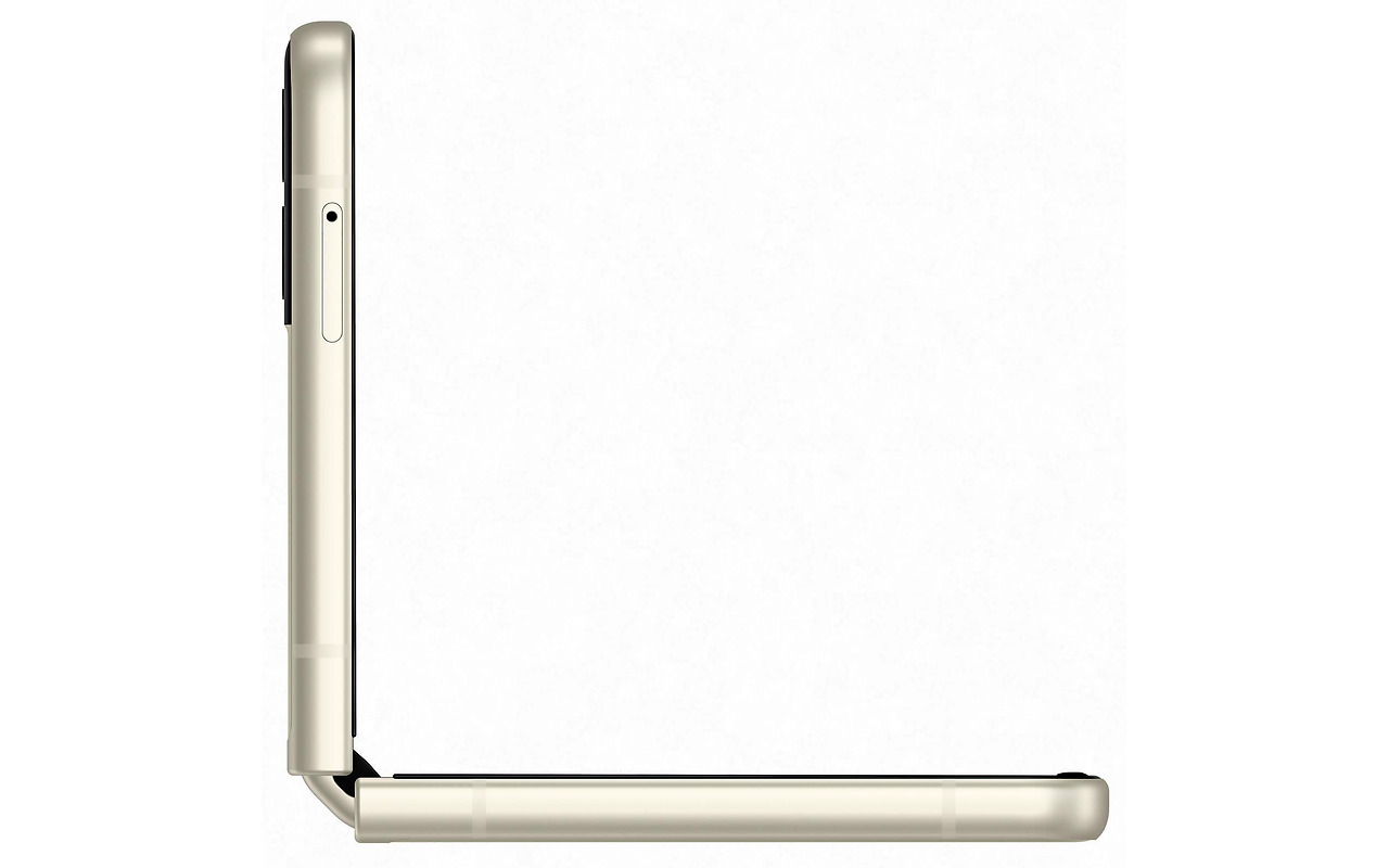Samsung Galaxy Z Flip3 5G / Foldable 6.7 Dynamic AMOLED + 1.9 Super AMOLED / Snapdragon 888 / 8GB / 256GB / 3300mAh / Beige