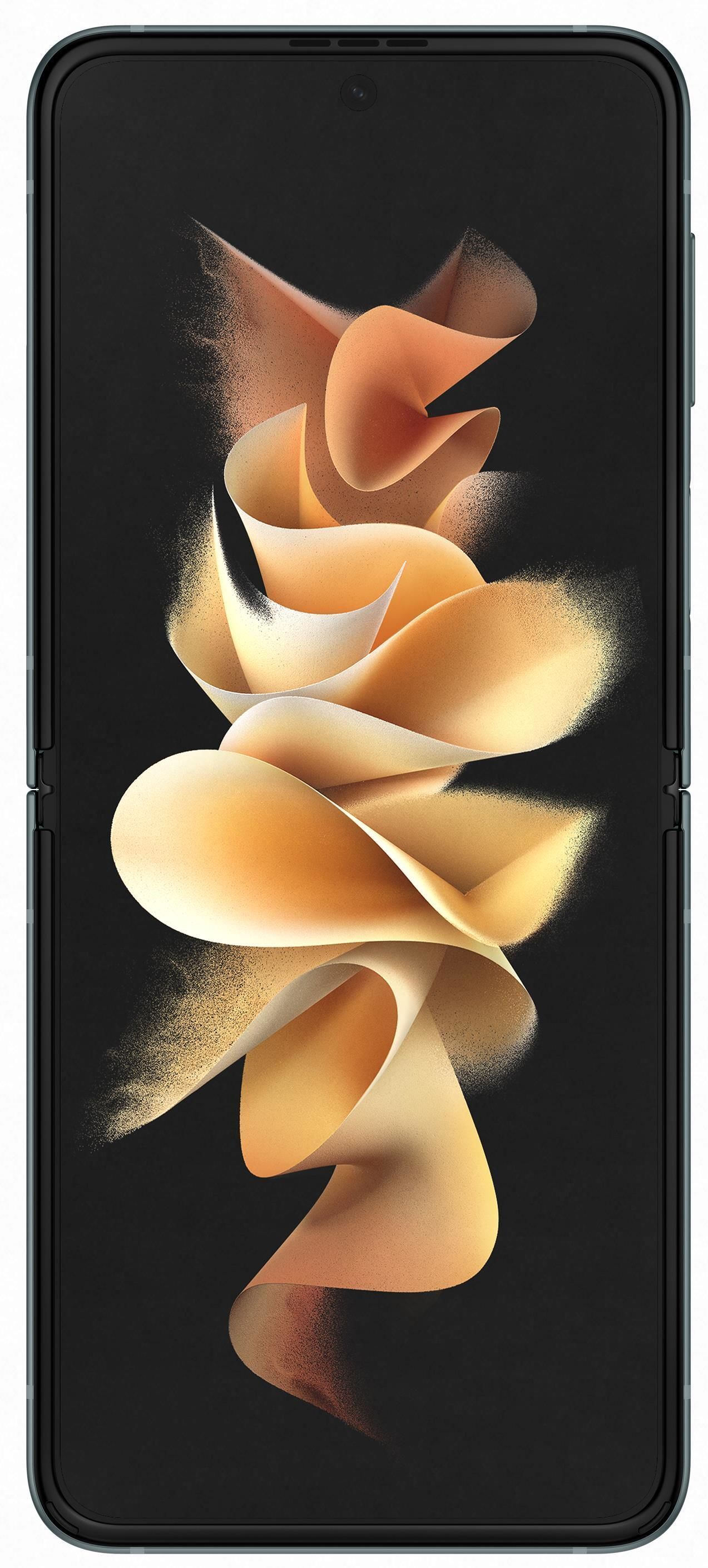Samsung Galaxy Z Flip3 5G / Foldable 6.7 Dynamic AMOLED + 1.9 Super AMOLED / Snapdragon 888 / 8GB / 256GB / 3300mAh / Green