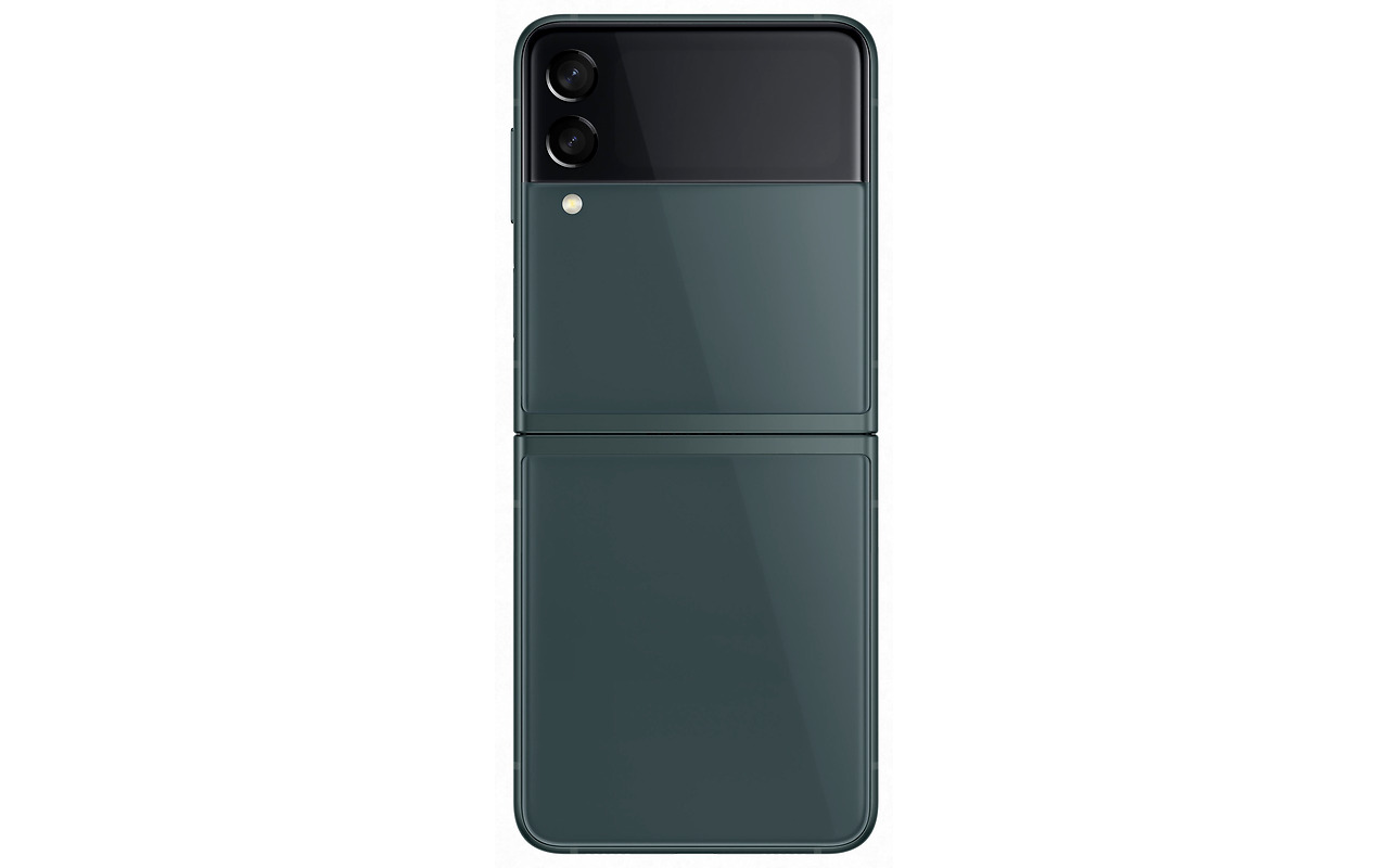 Samsung Galaxy Z Flip3 5G / Foldable 6.7 Dynamic AMOLED + 1.9 Super AMOLED / Snapdragon 888 / 8GB / 256GB / 3300mAh / Green