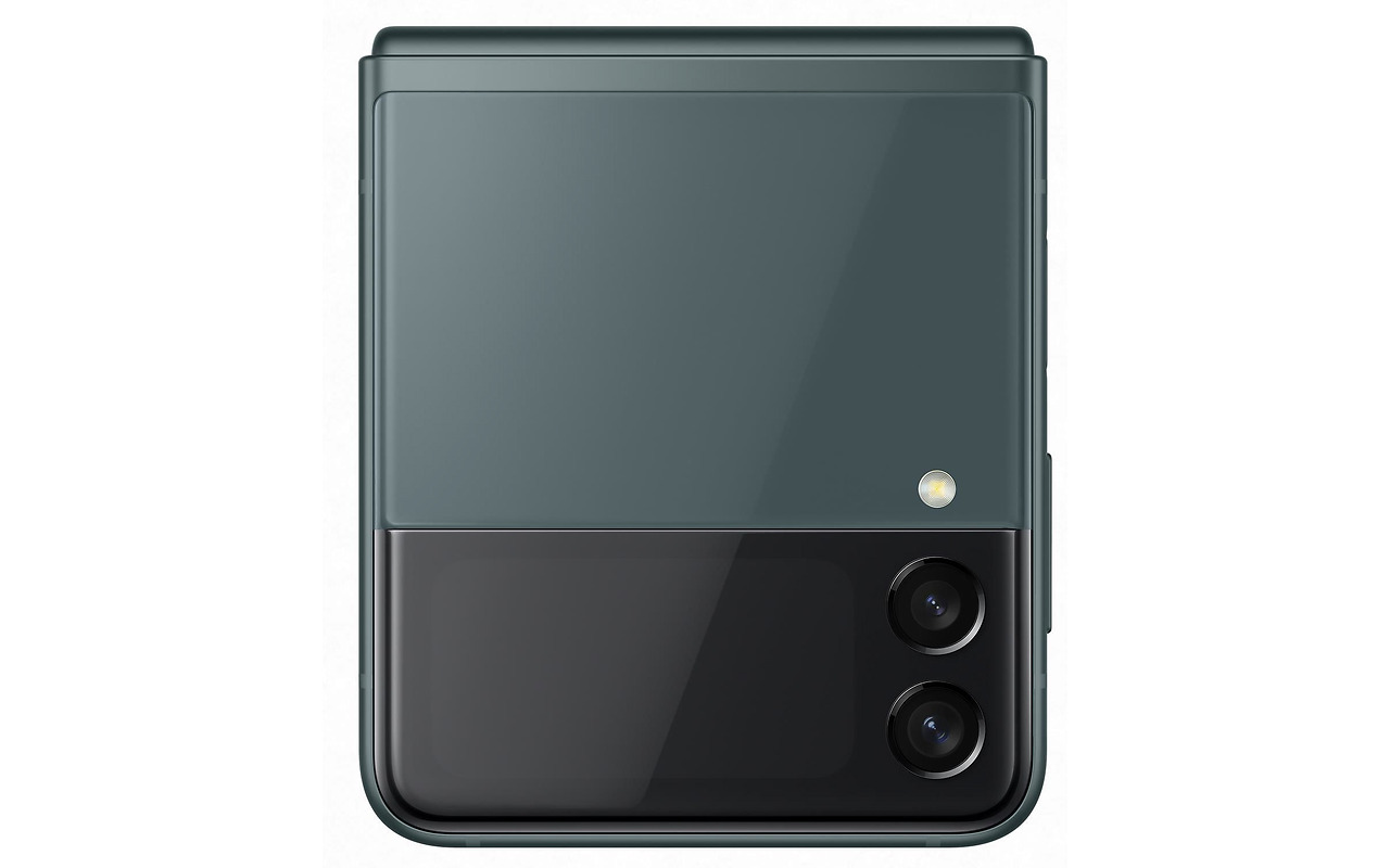 Samsung Galaxy Z Flip3 5G / Foldable 6.7 Dynamic AMOLED + 1.9 Super AMOLED / Snapdragon 888 / 8GB / 256GB / 3300mAh / Green