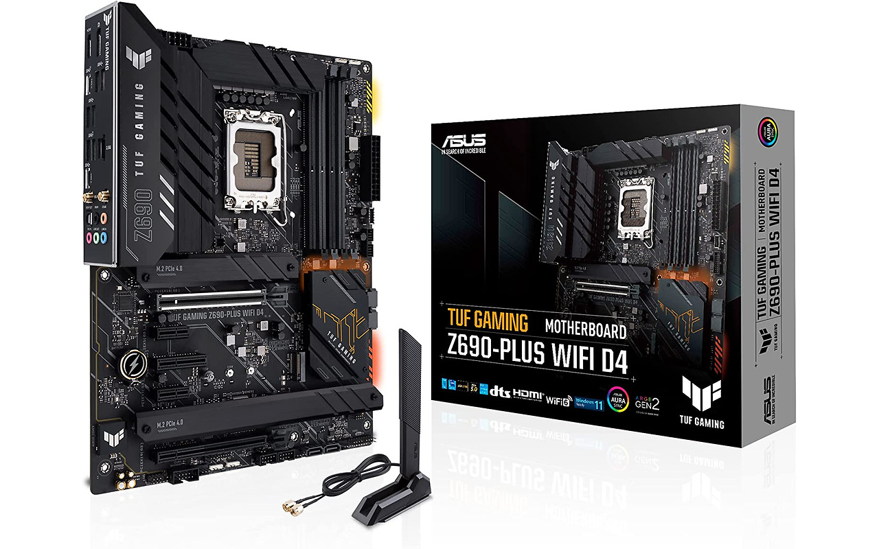 ASUS TUF GAMING Z690-PLUS WI-FI D4 / ATX LGA1700 DDR4 5333