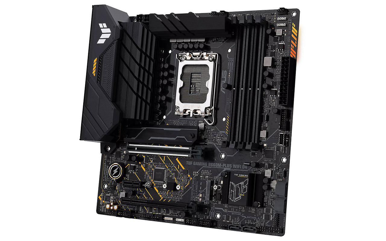 ASUS TUF GAMING B660M-PLUS WI-FI D4 / mATX LGA1700 DDR4 5333