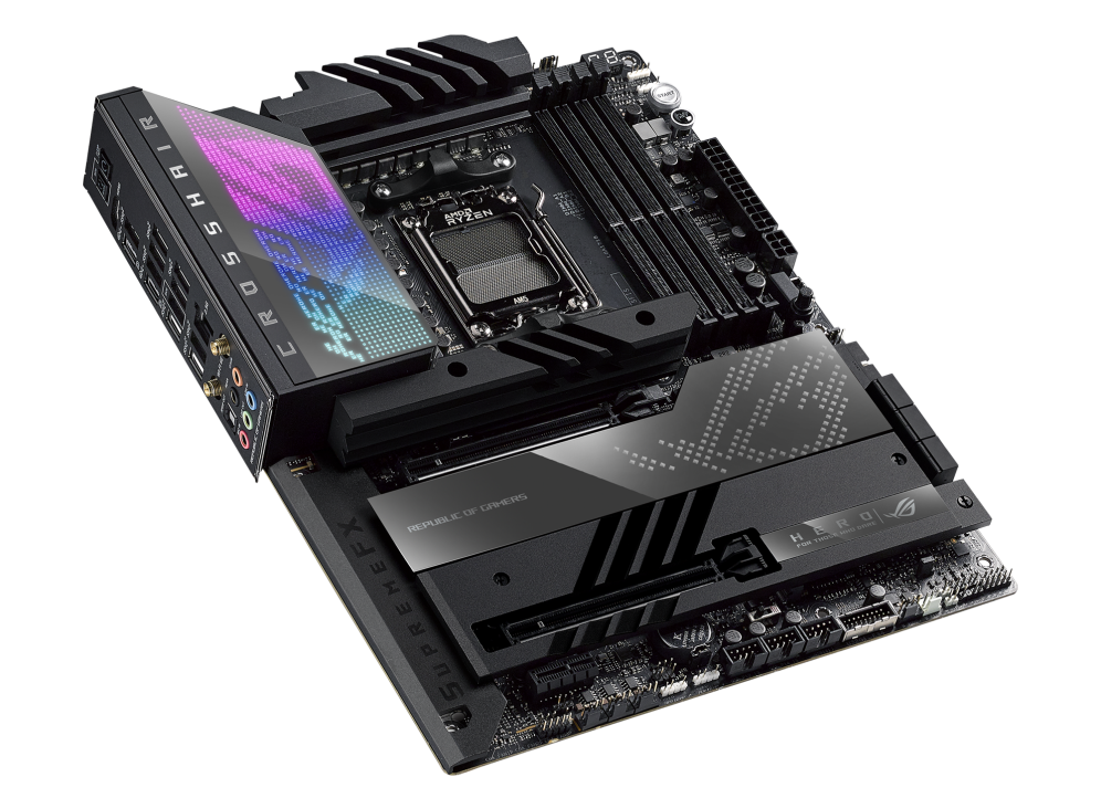 ASUS ROG CROSSHAIR X670E HERO / ATX AM5 DDR5 6400+