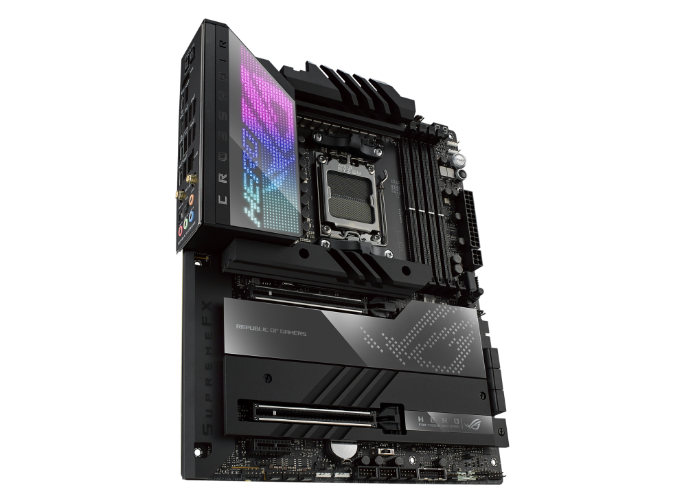 ASUS ROG CROSSHAIR X670E HERO / ATX AM5 DDR5 6400+