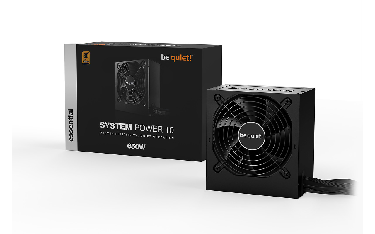 be quiet! SYSTEM POWER 10 / 650W 80+ Bronze