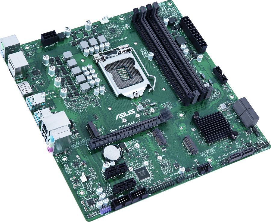 ASUS PRO B560M-C/CSM / microATX LGA1200 Dual DDR4 4600
