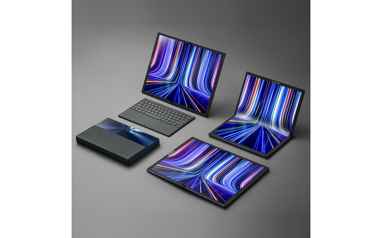ASUS ZenBook 17 Fold UX9702 / 17.3 OLED WQXGA / Core i7-1250U / 16GB DDR5 / 1.0TB NVMe / Intel Iris Xe / Windows 11