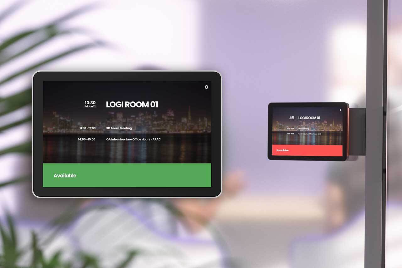 Logitech Tap Scheduler / 10.1 IPS TOUCH / Wi-Fi AC / Bluetooth 5.0 / PoE 802.3af /