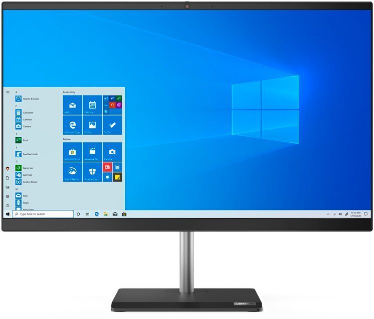 Lenovo V50a 24IMB / 23.8 FullHD / Core i3-10100T / 8GB DDR4 / 512GB NVMe / No OS /
