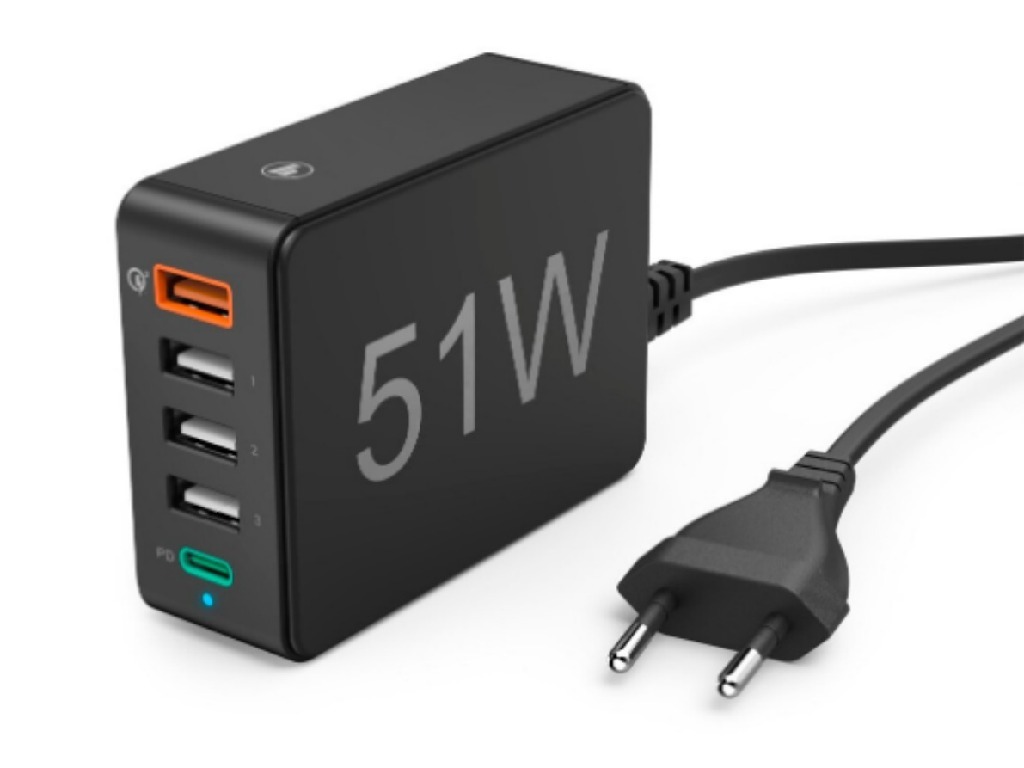 HAMA 5 Ports Quick Charger 201630 / 51W