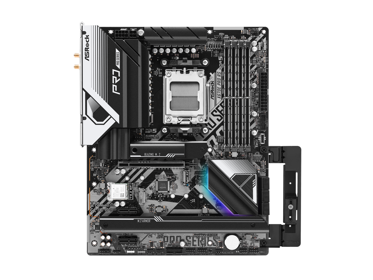 ASRock X670E PRO RS / ATX AM5 DDR5 6600+