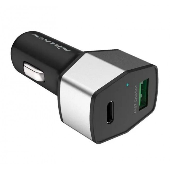Nillkin Celerity Auto adapter Quick Charge 3.0 63W / Silver