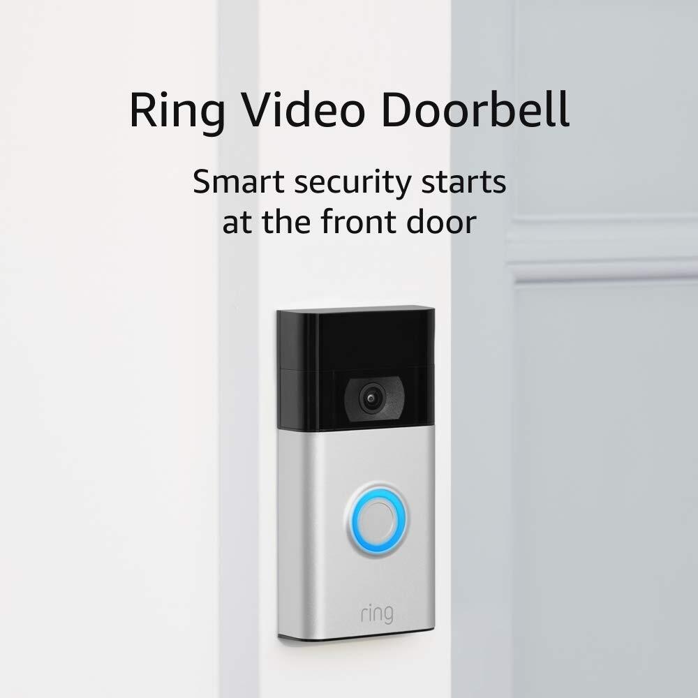 ring Video Doorbell Silver