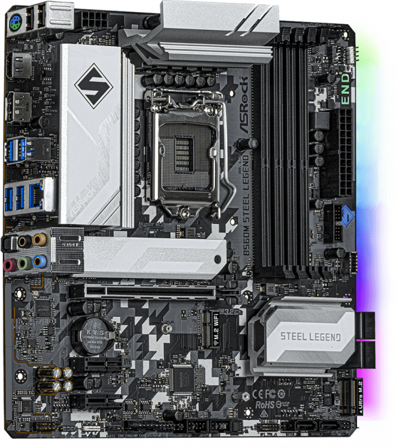 ASRock B560M STEEL LEGEND / mATX S1200 DDR4 4800