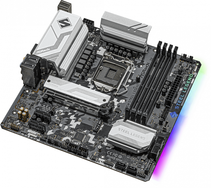 ASRock B560M STEEL LEGEND / mATX S1200 DDR4 4800