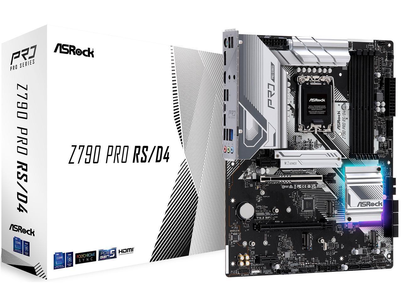ASRock Z790 PRO RS/D4 ATX / ATX LGA1700 DDR4 5333+
