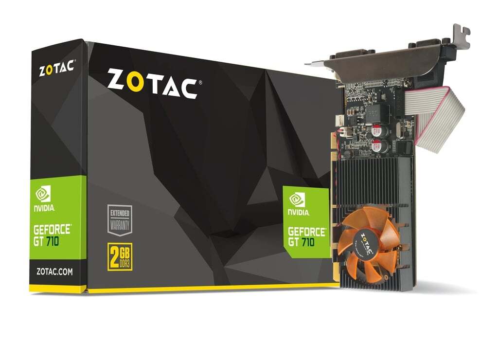 ZOTAC GeForce GT710 2GB GDDR3 64bit / ZT-71310-10L