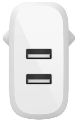 Belkin WCB002vfWH / 12W DUAL USB-A