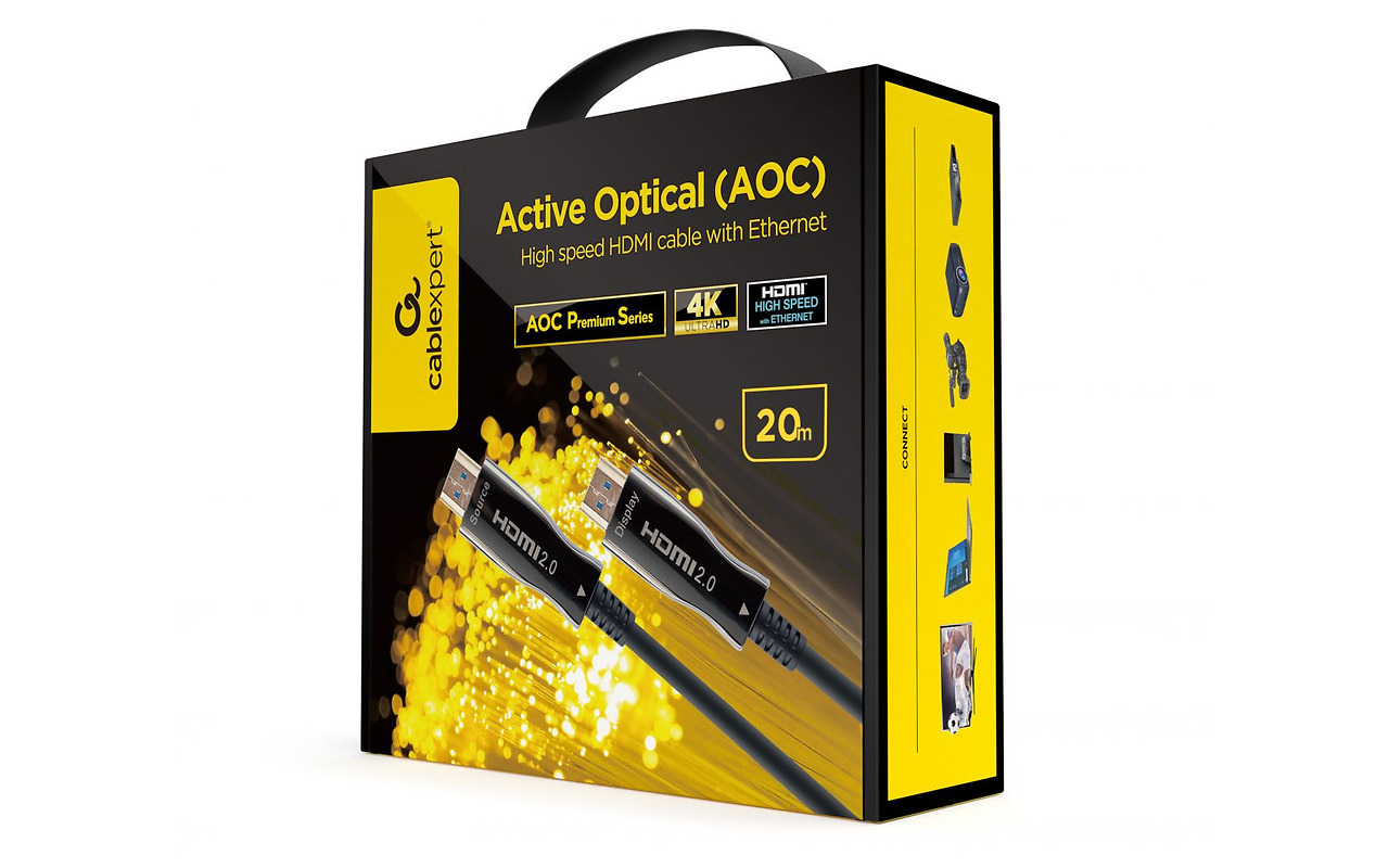 Gembird CCBP-HDMI-AOC-20M-02 / 20m AOC HDMI 2.0