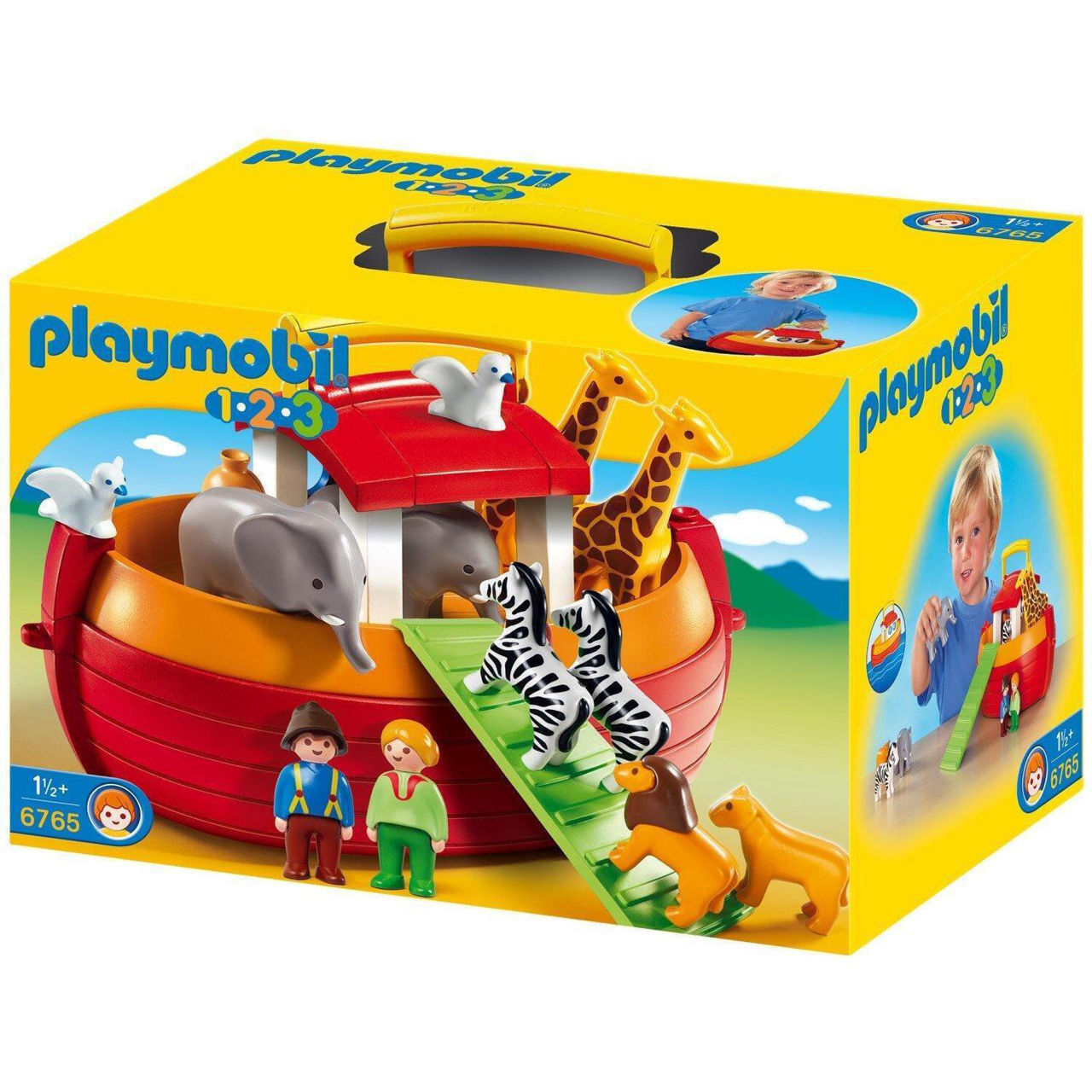 Playmobil PM6765 My Take Along Noah's Ark 1.2.3