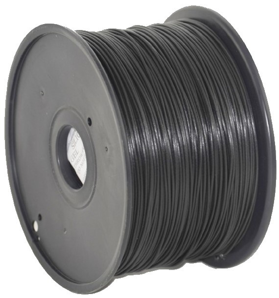 Gembird 3DP-PLA3-01 / PLA 3mm 1Kg / Black