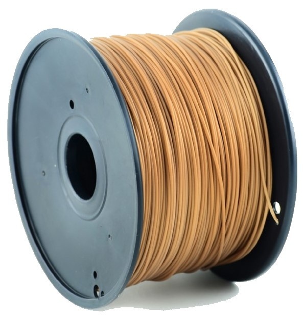 Gembird 3DP-PLA3-01 / PLA 3mm 1Kg / Gold